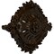 Ekena Millwork Antonio Ceiling Medallion, Hand-Painted Bronze, 35 7/8"W x 22 1/2"H x 4 3/8"P CM35X22ANBZS - alternate 5